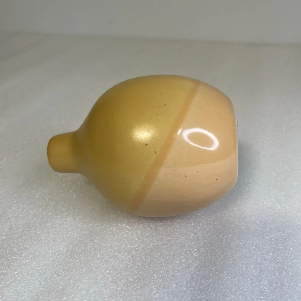 Vintage‎ Margie's Garden Pear-Shaped Vase Yellow/Tan 5